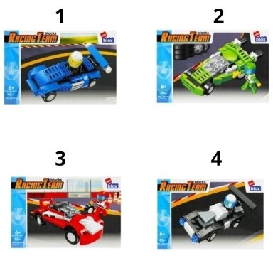 ALLEBLOX Konstruktorius Lenktyninis automobilis 61-66 det ALLEBLOX Konstruktorius Lenktyninis automobilis 61-66 det
