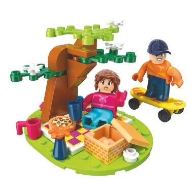 ALLEBLOX Konstruktorius Piknikas 45 det ALLEBLOX Konstruktorius Piknikas 45 det