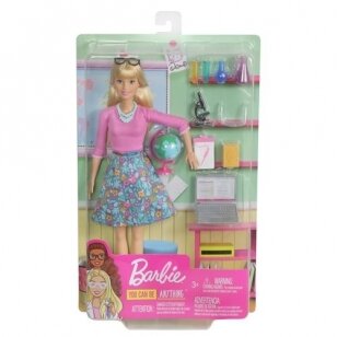 Barbie lėlė mokytoja