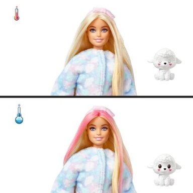 BARBIE lėlė Cutie Reveal serija – ėriukė HKR03