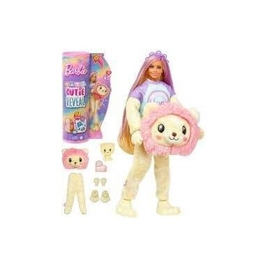 Barbie lėlė Cutie Reveal serija - liūtukė HKR06