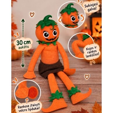 Boo Crew lėlytė Helovinui  32 cm 1