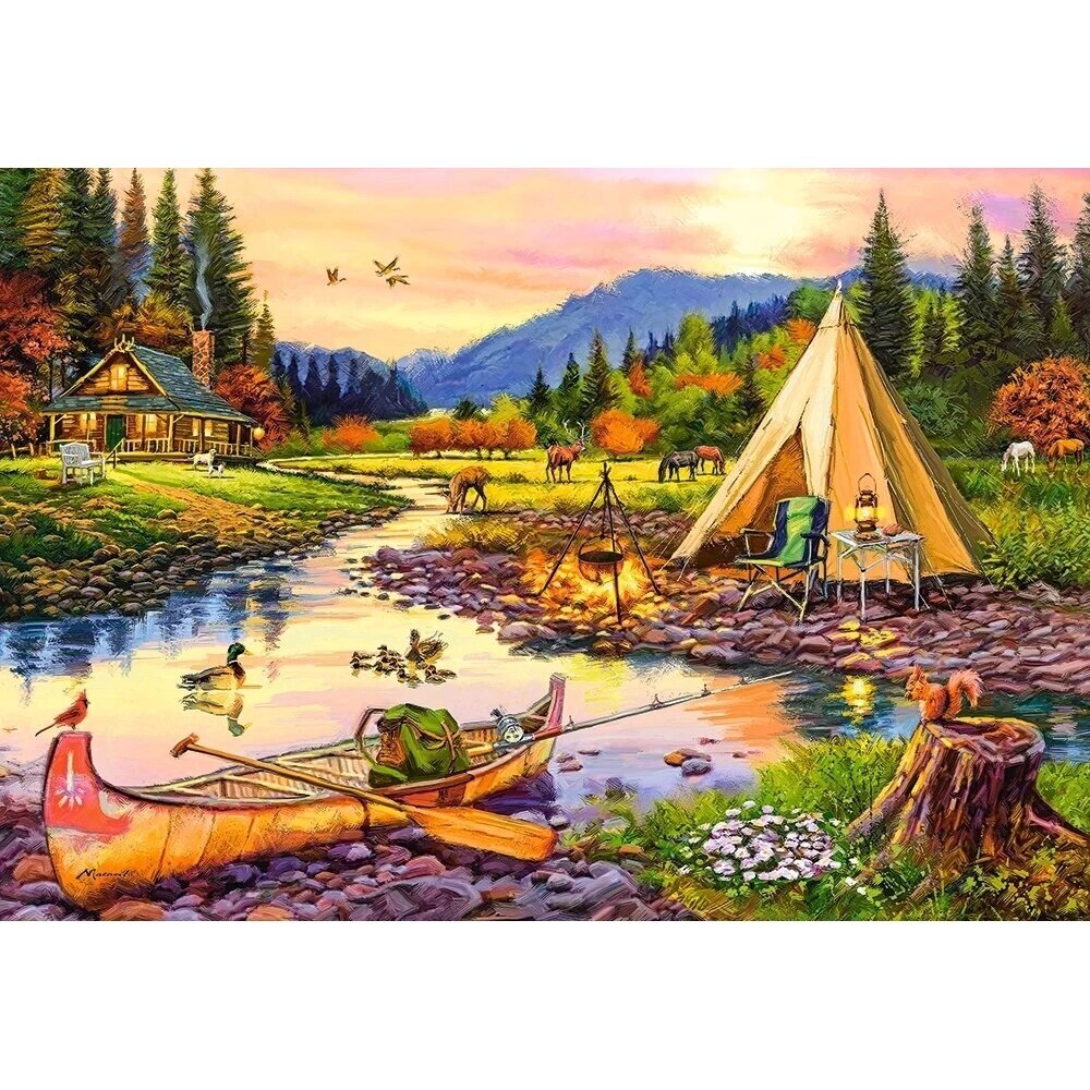 Castorland dėlionė Gold Creek 1000 det 1