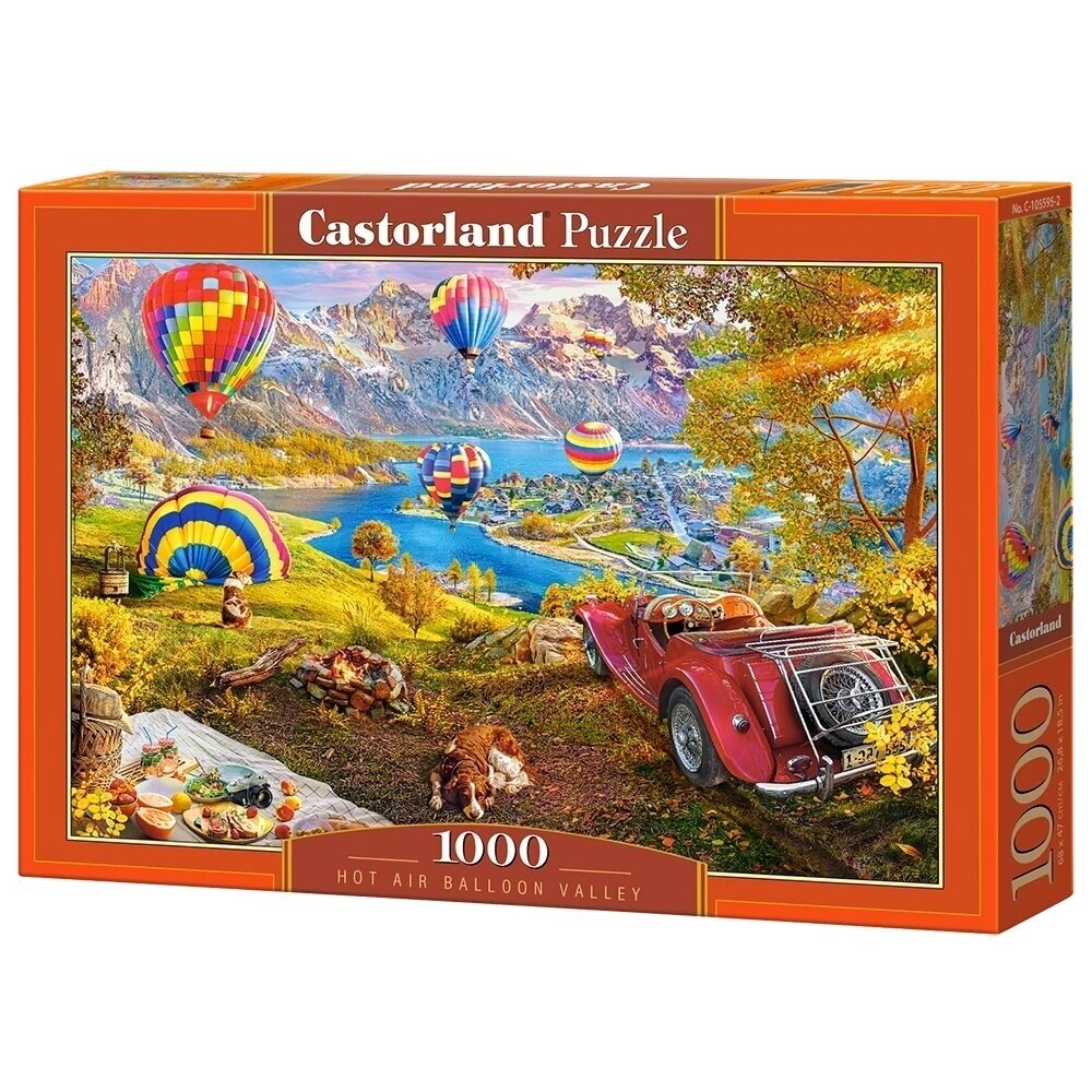 Castorland dėlionė Hot Air Balloon Valley 1000 det