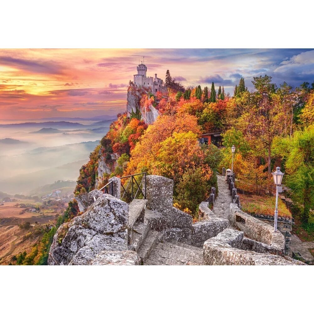 Castorland dėlionė Guaita Tower, San Marino 1000 det 1