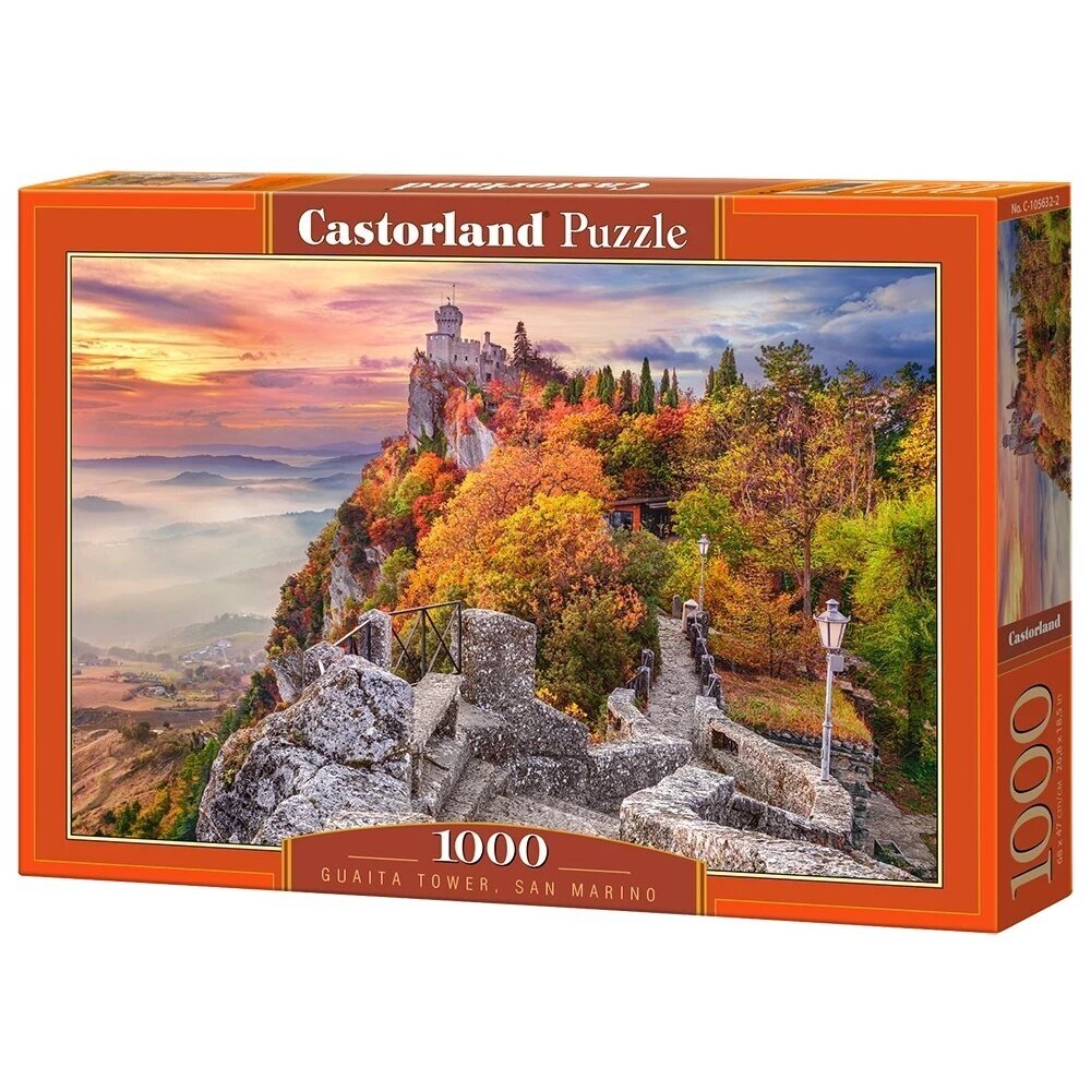 Castorland dėlionė Guaita Tower, San Marino 1000 det Castorland dėlionė Guaita Tower, San Marino 1000 det