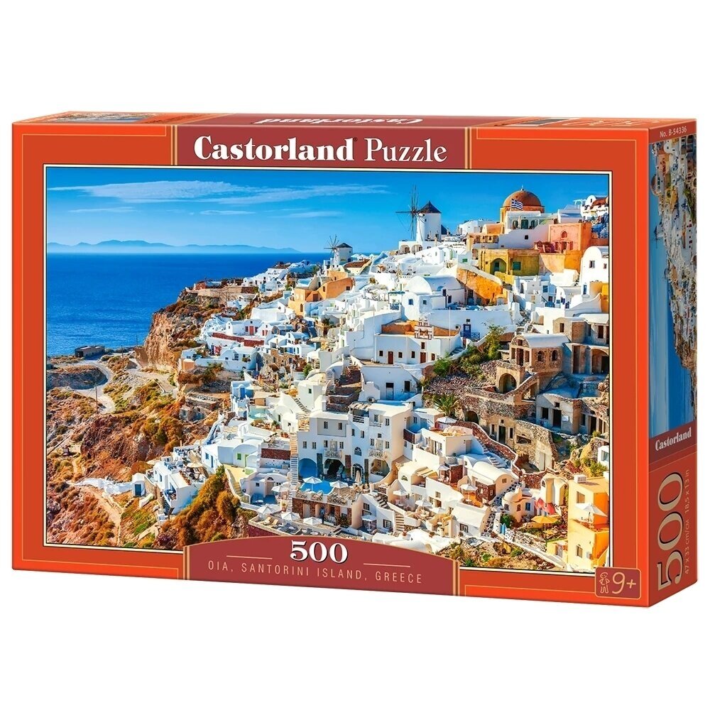Castorland dėlionė Oia, Santorini Island, Greece 500 det Castorland dėlionė Oia, Santorini Island, Greece 500 det