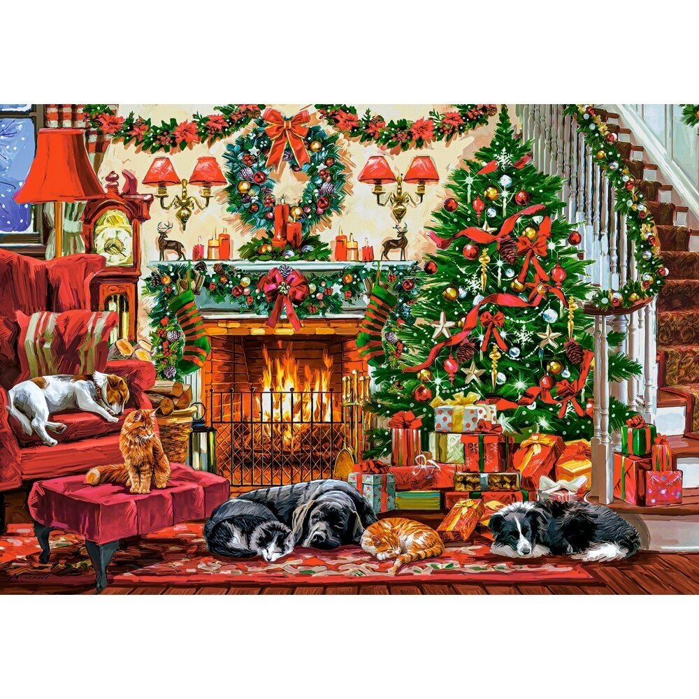 Castorland dėlionė Cozy Fireplace 500 det 1 Castorland dėlionė Cozy Fireplace 500 det 1