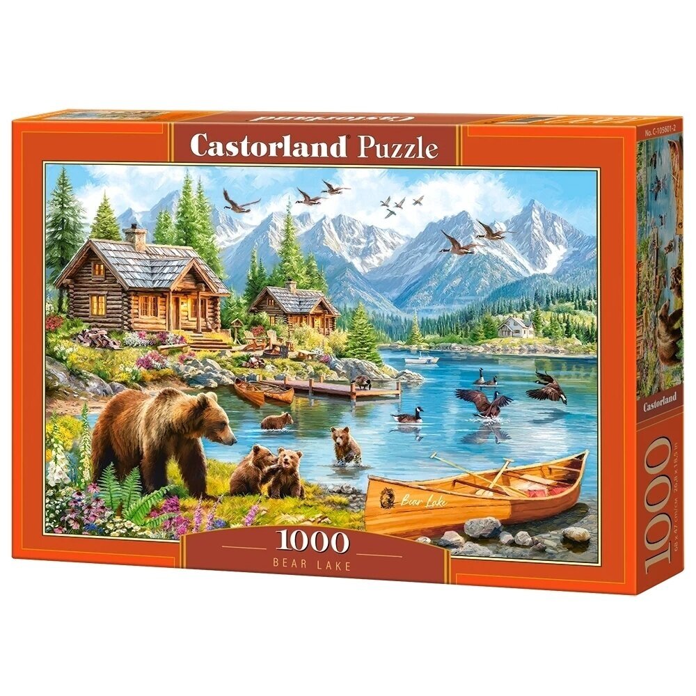 Castorland dėlionė Bear Lake 1000 det
