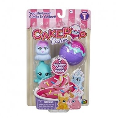 Cake Pop Cuties pyragaičiai ant pagaliuko su gyvūnais (pažeista pakuotė) Cake Pop Cuties pyragaičiai ant pagaliuko su gyvūnais (pažeista pakuotė)