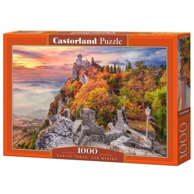 Castorland dėlionė Guaita Tower, San Marino 1000 det