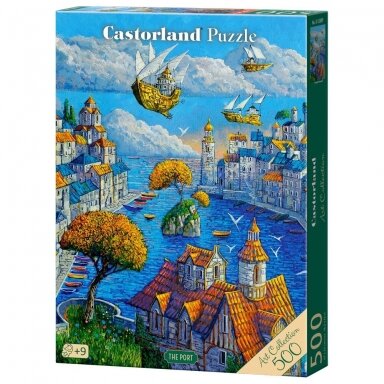 Castorland dėlionė ART kolekcija The Port 500 det.
