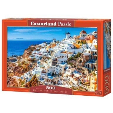 Castorland dėlionė Oia, Santorini Island, Greece 500 det