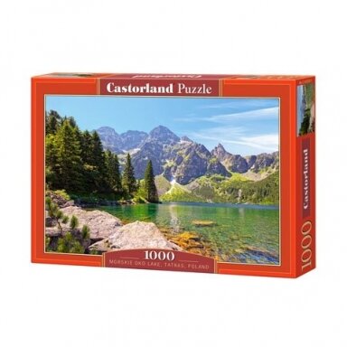 Castorland dėlionė Morskie Oko Lake, Tatras, Poland 1000 det. Castorland dėlionė Morskie Oko Lake, Tatras, Poland 1000 det.