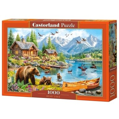 Castorland dėlionė Bear Lake 1000 det