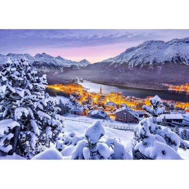 Castorland dėlionė St. Moritz, Switzerland 1000 det