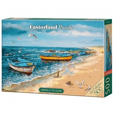 Castorland dėlionė Morning at the Seaside  Art Collection  500 det