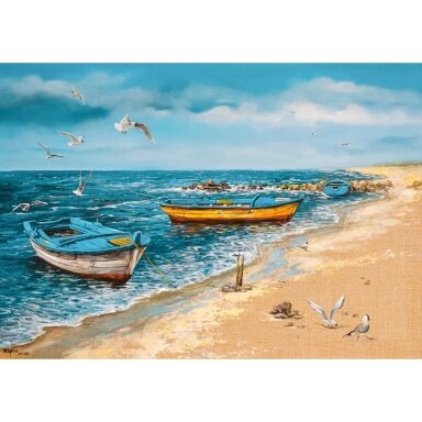 Castorland dėlionė Morning at the Seaside  Art Collection  500 det