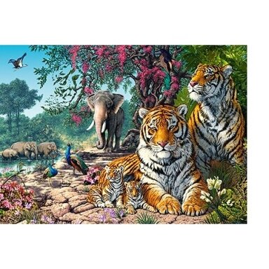 Castorland Dėlionė  Tiger Sanctuary 300 Det.