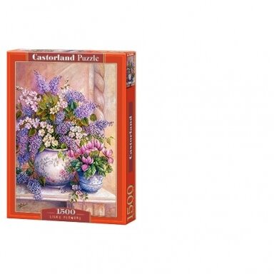 Castorland dėlionė Lilac Flowers 1500 det.