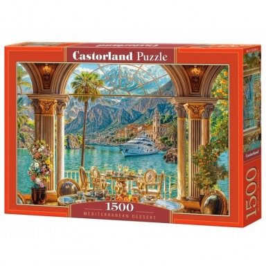 Castorland dėlionė Mediterranean Dessert 1500 det.