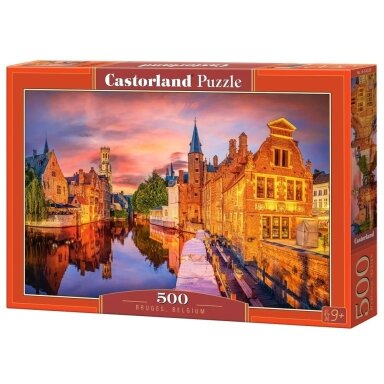 Castorland dėlionė Bruges, Belgium 500 det