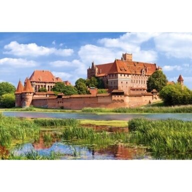Castorland dėlionė Malbork, Poland 3000 det. Castorland dėlionė Malbork, Poland 3000 det.