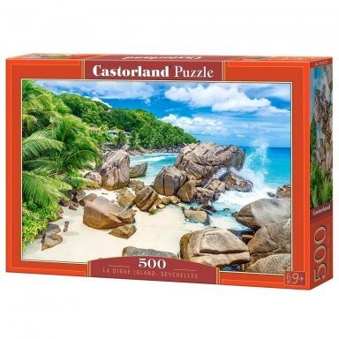 Castorland dėlionė La Digue Island, Seychelles 500 det