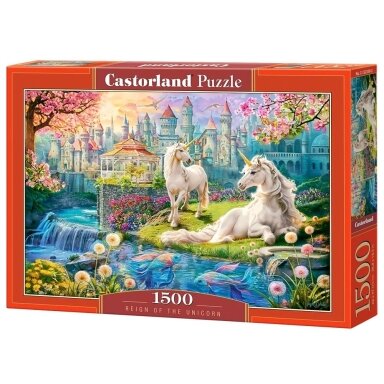Castorland dėlionė Reign Of The Unicorn 1500 det.