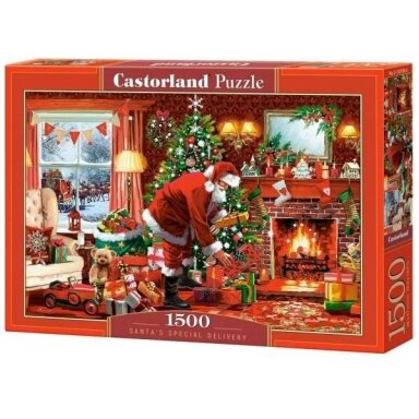 Castorland dėlionė Santa's special delivery 1500 det. Castorland dėlionė Santa's special delivery 1500 det.