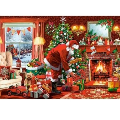 Castorland dėlionė Santa's special delivery 1500 det. Castorland dėlionė Santa's special delivery 1500 det.