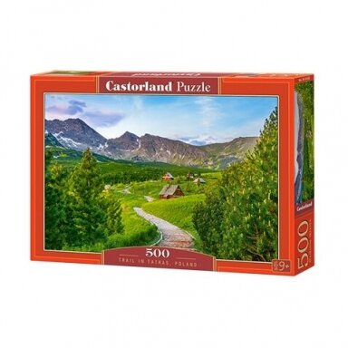 Castorland Dėlionė Trail In Tatras, Poland 500 Det Castorland Dėlionė Trail In Tatras, Poland 500 Det