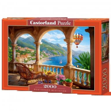 Castorland dėlionė Montenegro Meditation 2000 det