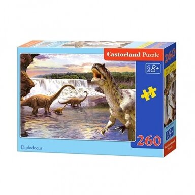 Castorland dėlionė Diplodocus 260 det