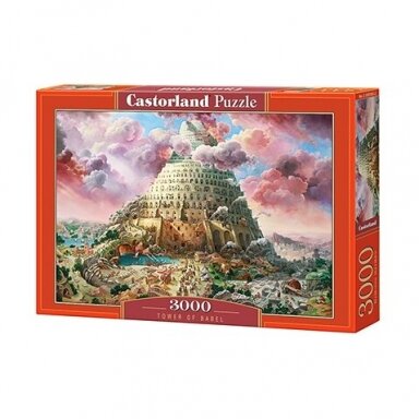 Castorland dėlionė Tower Of Babel 3000 det.