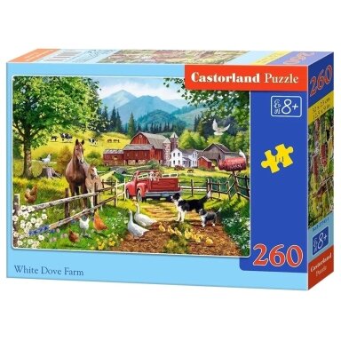 Castorland dėlionė White Dove Farm 260 det