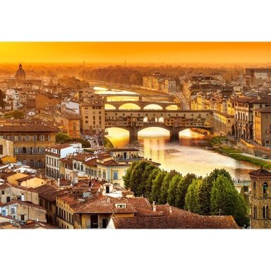 Castorland dėlionė Bridges of Florence 1000 det.