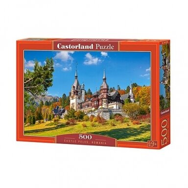 Castorland dėlionė Castle Peles, Romania 500 det