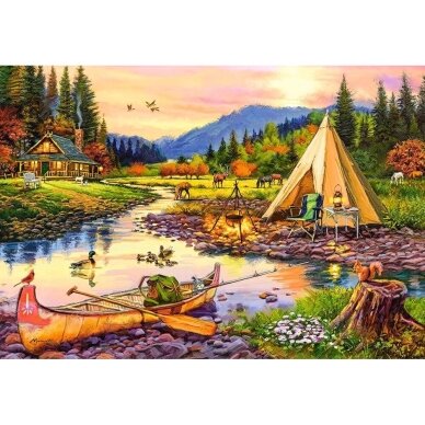 Castorland dėlionė Gold Creek 1000 det 1