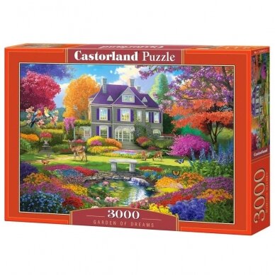 Castorland dėlionė Garden of Dreams  3000 det.