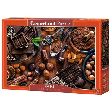 Castorland dėlionė Chocolate Treats 500 det.