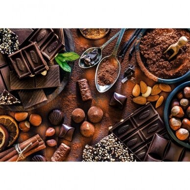 Castorland dėlionė Chocolate Treats 500 det. 1