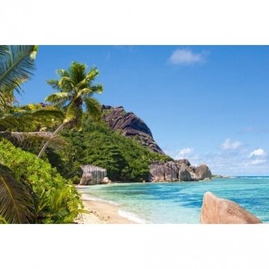 Castorland dėlionė  Tropical Beach, Seychelles 3000 det. 1