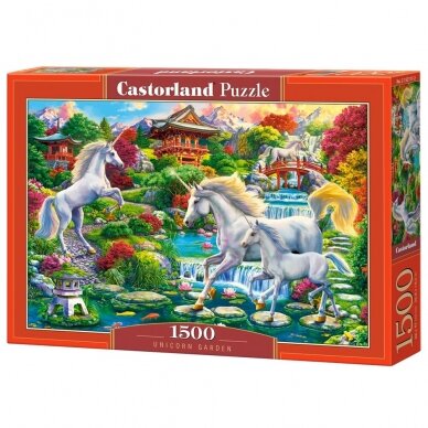 Castorland dėlionė Unicorn Garden 1500 det.