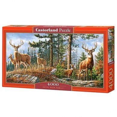 Castorland dėlionė Royal Deer Family 4000 det.