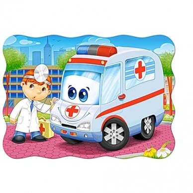 Castorland dėlionė  Ambulance Doctor 30 det. 1