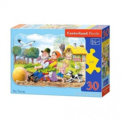 Castorland dėlionė Big Turnip 30 det