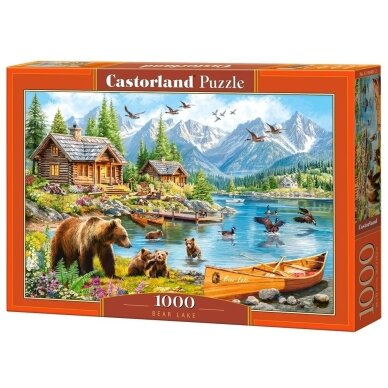 Castorland dėlionė Bear Lake 1000 det Castorland dėlionė Bear Lake 1000 det