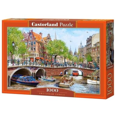 Castorland dėlionė Amsterdam Canals 1000 det