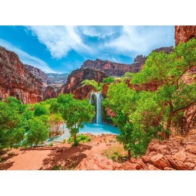 Castorland dėlionė Havasu Falls, Arizona, USA 2000 det 1 Castorland dėlionė Havasu Falls, Arizona, USA 2000 det 1